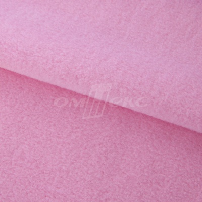 Флис окрашенный 15-2215, 250 гр/м2, шир.150 см, цвет светло-розовый - купить в Сургуте. Цена 580.31 руб.