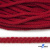 Шнур плетеный d-6 мм, круглый 70% хлопок 30% полиэстер, уп.90+/-1 м, цв.1064-красный - купить в Сургуте. Цена: 588 руб.
