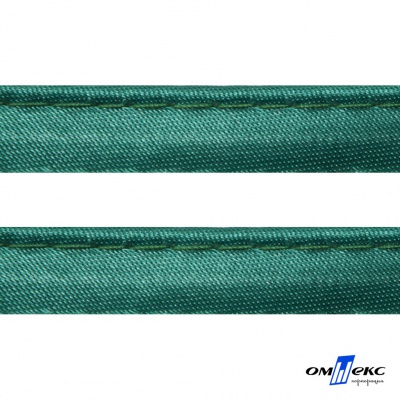 Кант атласный 140, шир. 12 мм (в упак. 65,8 м), цвет т.зелёный - купить в Сургуте. Цена: 237.16 руб.