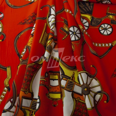 Плательная ткань "Фламенко" 16.1, 80 гр/м2, шир.150 см, принт этнический - купить в Сургуте. Цена 241.49 руб.