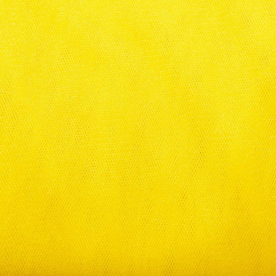 Фатин блестящий 16-70, 12 гр/м2, шир.300см, цвет жёлтый - купить в Сургуте. Цена 109.72 руб.