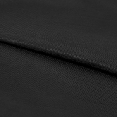 Ткань подкладочная Таффета, антист., 53 гр/м2, шир.150см, цвет чёрный - купить в Сургуте. Цена 57.16 руб.