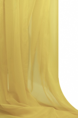 Портьерный капрон 12-0826, 47 гр/м2, шир.300см, цвет св.жёлтый - купить в Сургуте. Цена 137.27 руб.