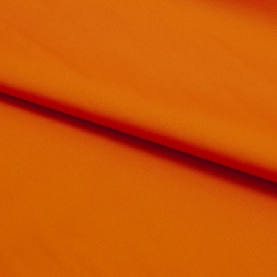Поли понж (Дюспо) 17-1350, PU/WR, 65 гр/м2, шир.150см, цвет оранжевый - купить в Сургуте. Цена 82.93 руб.