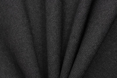 Ткань костюмная 25505 2003, 265 гр/м2, шир.150см, цвет т.серый - купить в Сургуте. Цена 418.73 руб.