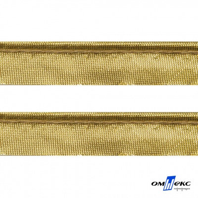 Кант атласный 136, шир. 12 мм (в упак. 65,8 м), цвет золото - купить в Сургуте. Цена: 433.08 руб.