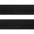 Рулонная молния с покрытием PVC спираль тип 3 (упак.270м) -черная с полосой СВО - купить в Сургуте. Цена: 12.74 руб.