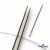 Спицы для вязания металлические d-2.5 мм круговые на тросике 53 см - купить в Сургуте. Цена: 53.90 руб.