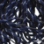 Шнурки #107-19, круглые 130 см, двухцветные цв.тём.синий/белый - купить в Сургуте. Цена: 22.14 руб.