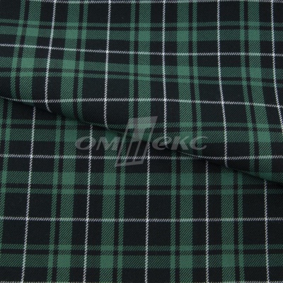 Ткань костюмная Клетка 25577, т.зеленый/зеленый./ч/бел, 230 г/м2, шир.150 см - купить в Сургуте. Цена 539.74 руб.