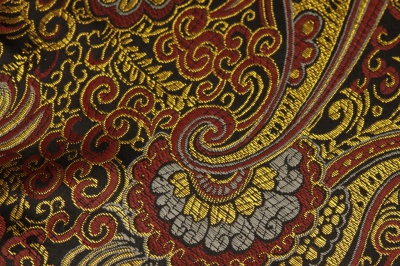 Ткань костюмная жаккард, 135 гр/м2, шир.150см, цвет бордо№6 - купить в Сургуте. Цена 441.95 руб.