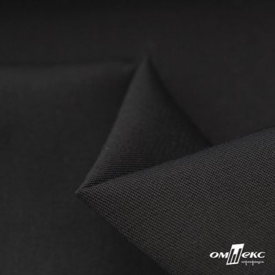 Ткань сорочечная Альто, 115 г/м2, 58% пэ,42% хл, окрашенный, шир.150 см, цв. чёрный  (арт.101) - купить в Сургуте. Цена 273.15 руб.