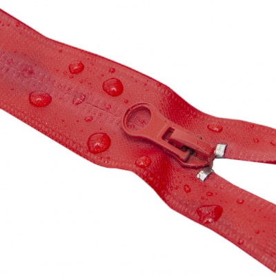 Молния водонепроницаемая PVC Т-7, 90 см, разъемная, цвет (820) красный - купить в Сургуте. Цена: 61.18 руб.