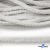 Шнур плетеный d-6 мм круглый, 70% хлопок 30% полиэстер, уп.90+/-1 м, цв.1076-белый - купить в Сургуте. Цена: 594 руб.