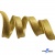 Кант атласный 136, шир. 12 мм (в упак. 65,8 м), цвет золото - купить в Сургуте. Цена: 437.50 руб.