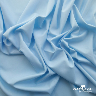 Ткань сорочечная Илер 100%полиэстр, 120 г/м2 ш.150 см, цв.голубой - купить в Сургуте. Цена 290.24 руб.