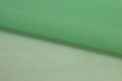 Портьерный капрон 15-6123, 47 гр/м2, шир.300см, цвет св.зелёный - купить в Сургуте. Цена 137.27 руб.
