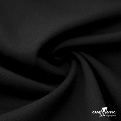 Ткань костюмная "Эльза" 80% P, 16% R, 4% S, 160 г/м2, шир.150 см, цв-черный #1 - купить в Сургуте. Цена 332.71 руб.