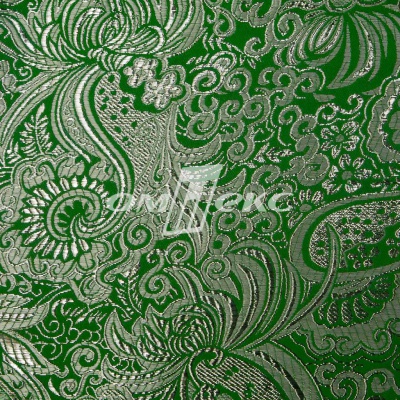 Ткань костюмная жаккард №4, 140 гр/м2, шир.150см, цвет зелёный - купить в Сургуте. Цена 383.29 руб.