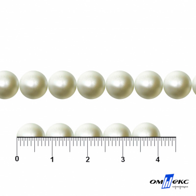 0404-5146А-Полубусины пластиковые круглые "ОмТекс", 8 мм, (уп.50гр=365+/-3шт), цв.065-молочный - купить в Сургуте. Цена: 63.46 руб.