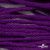 Шнур плетеный d-6 мм, круглый 70% хлопок 30% полиэстер, уп.90+/-1 м, цв.1084-фиолет - купить в Сургуте. Цена: 588 руб.