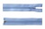 Спиральная молния Т5 351, 75 см, автомат, цвет св.голубой - купить в Сургуте. Цена: 16.28 руб.