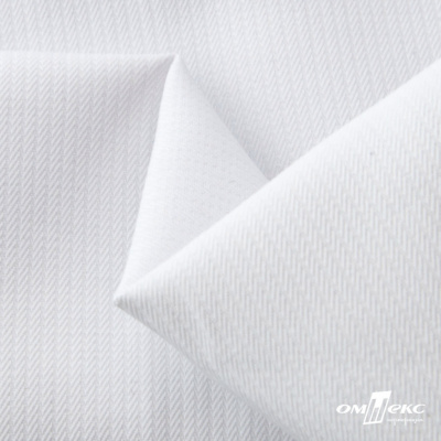Ткань сорочечная смешанная, 115 г/м2, 58% пэ,42% хл, (арт.106) окрашенный, шир.150 см, цв.1 - белый - купить в Сургуте. Цена 285.48 руб.