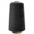 Швейные нитки (армированные) 28S/2, нам. 2 500 м, цвет чёрный - купить в Сургуте. Цена: 139.91 руб.
