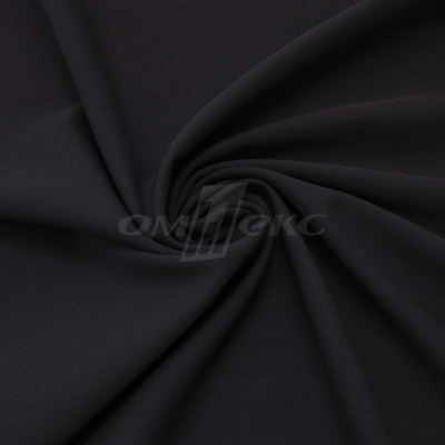 Ткань костюмная "Меган", 78%P 18%R 4%S, 205 г/м2 ш.150 см, цв-черный (Black) - купить в Сургуте. Цена 392.32 руб.