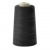 Нитки швейные 100% полиэстер 40/2, (3200 ярд), первый сорт, черные - купить в Сургуте. Цена: 86.79 руб.