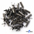 06032-Наконечник для шнура металл, отв. 4 мм, цв. тём.никель - купить в Сургуте. Цена: 9.60 руб.