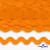 Тесьма вьюнчик 0381-0080, 8 мм/упак.33+/-1м, цвет 9511-оранжевый - купить в Сургуте. Цена: 107.26 руб.