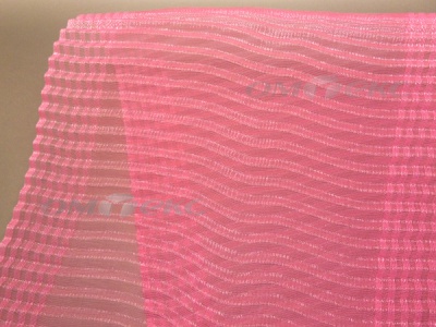 Лента капроновая "Гофре", шир. 110 мм/уп. 50 м, цвет розовый - купить в Сургуте. Цена: 35.60 руб.