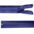 Молния водонепроницаемая PVC Т-7, 60 см, разъемная, цвет (220) василек - купить в Сургуте. Цена: 49.39 руб.
