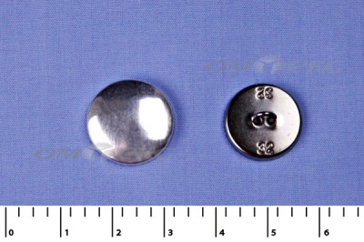 Формы для пуговиц и прочие части пуговиц; заготовки для пуговиц №20 с петлёй сталь (#32) - купить в Сургуте. Цена: 1.79 руб.