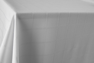 Скатертная ткань 25536/2005, 174 гр/м2, шир.150см, цвет белый - купить в Сургуте. Цена 269.46 руб.