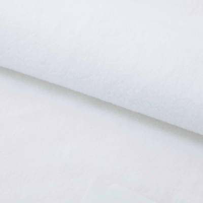 Флис DTY 240 г/м2, White/белый, 150 см (2,77м/кг) - купить в Сургуте. Цена 640.46 руб.