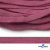 Шнур плетеный d-8 мм плоский, 70% хлопок 30% полиэстер, уп.85+/-1 м, цв.1029-розовый - купить в Сургуте. Цена: 735 руб.