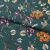Плательная ткань "Фламенко" 6.1, 80 гр/м2, шир.150 см, принт растительный - купить в Сургуте. Цена 241.49 руб.