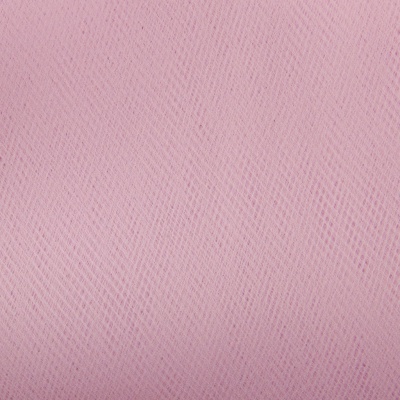 Фатин матовый 16-12, 12 гр/м2, шир.300см, цвет нежно-розовый - купить в Сургуте. Цена 96.31 руб.