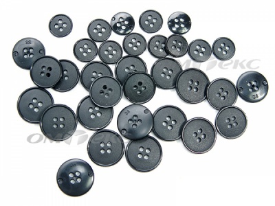 51926/15 мм (4 пр) черные пуговицы (брючные) - купить в Сургуте. Цена: 1.50 руб.