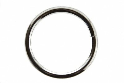 Кольцо металлическое d-38 мм, цв.-никель - купить в Сургуте. Цена: 4.89 руб.