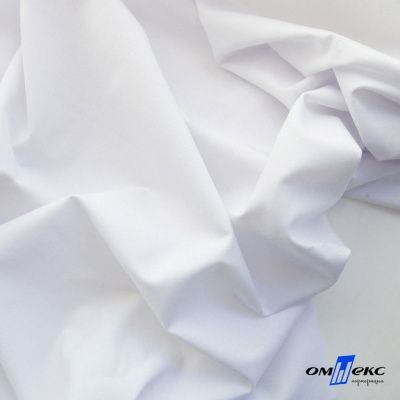 Ткань сорочечная Илер 100%полиэстр, 120 г/м2 ш.150 см, цв.белый - купить в Сургуте. Цена 290.24 руб.