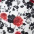 Плательная ткань "Фламенко" 22.1, 80 гр/м2, шир.150 см, принт растительный - купить в Сургуте. Цена 239.03 руб.
