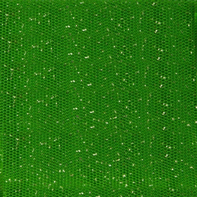 Сетка Глиттер, 24 г/м2, шир.145 см., зеленый - купить в Сургуте. Цена 117.24 руб.
