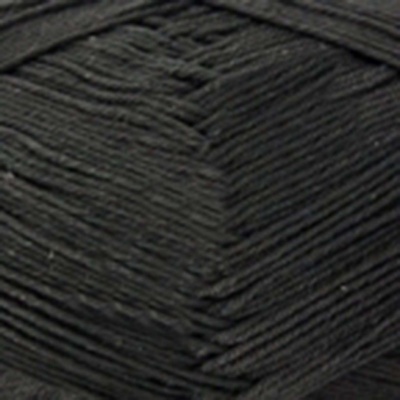 Пряжа "Бонди", 100% имп.мерсеризованный хлопок, 100гр, 270м, цв.003-черный - купить в Сургуте. Цена: 140.88 руб.