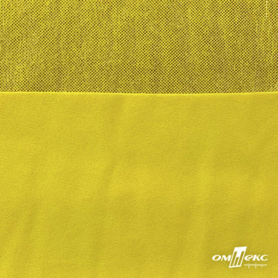 Трикотажное полотно голограмма, шир.140 см, #602 -жёлтый/жёлтый - купить в Сургуте. Цена 385.88 руб.