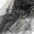 Сетка Фатин Глитер Спейс, 12 (+/-5) гр/м2, шир.150 см, 16-167/черный - купить в Сургуте. Цена 184.03 руб.