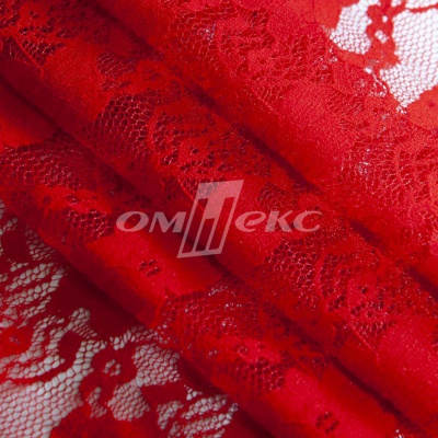 Кружевное полотно стрейч 15A61/RED, 100 гр/м2, шир.150см - купить в Сургуте. Цена 1 580.95 руб.
