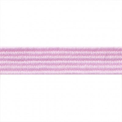 Резиновые нити с текстильным покрытием, шир. 6 мм ( упак.30 м/уп), цв.- 80-розовый - купить в Сургуте. Цена: 155.22 руб.